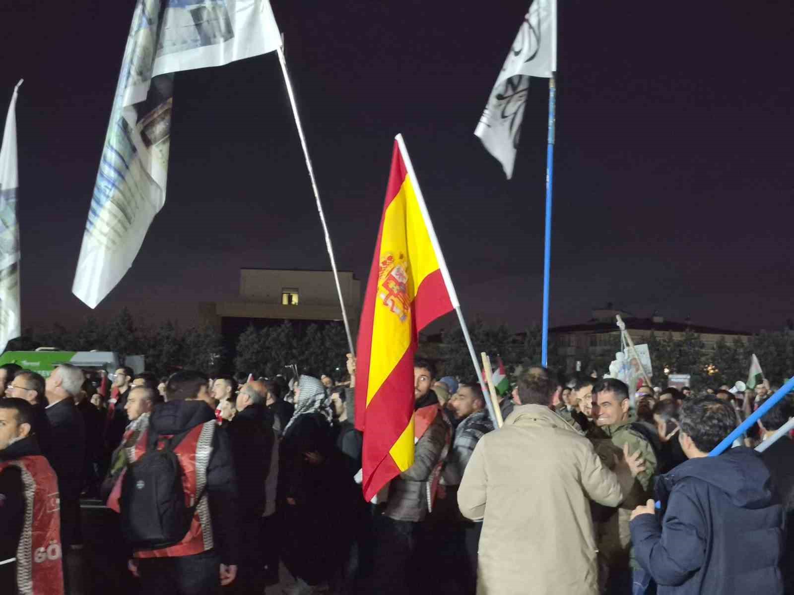Ankara Filistin Dayanışma Platformu’ndan "Aksa’ya Sahip Çık" yürüyüşü