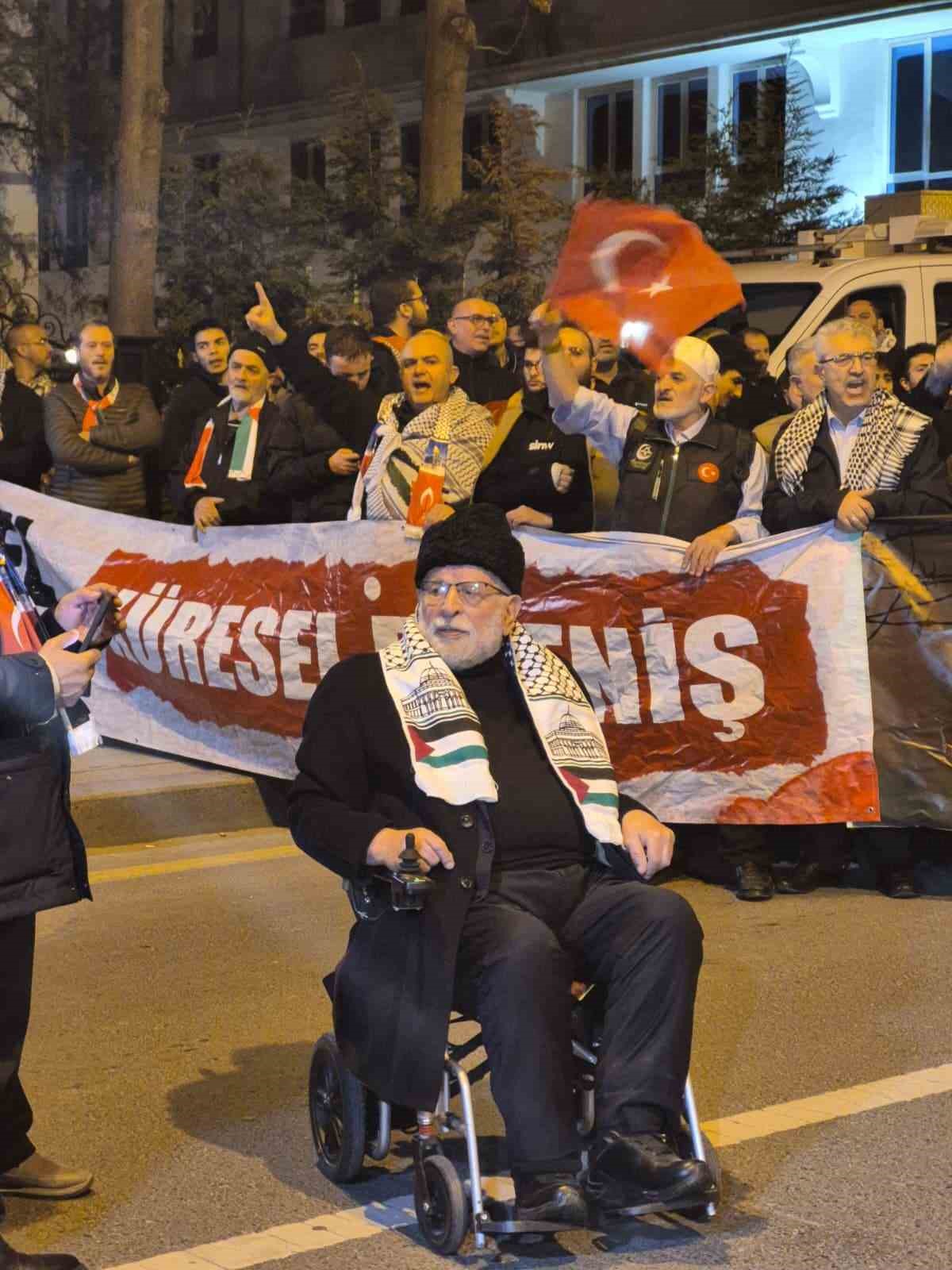 Ankara Filistin Dayanışma Platformu’ndan "Aksa’ya Sahip Çık" yürüyüşü