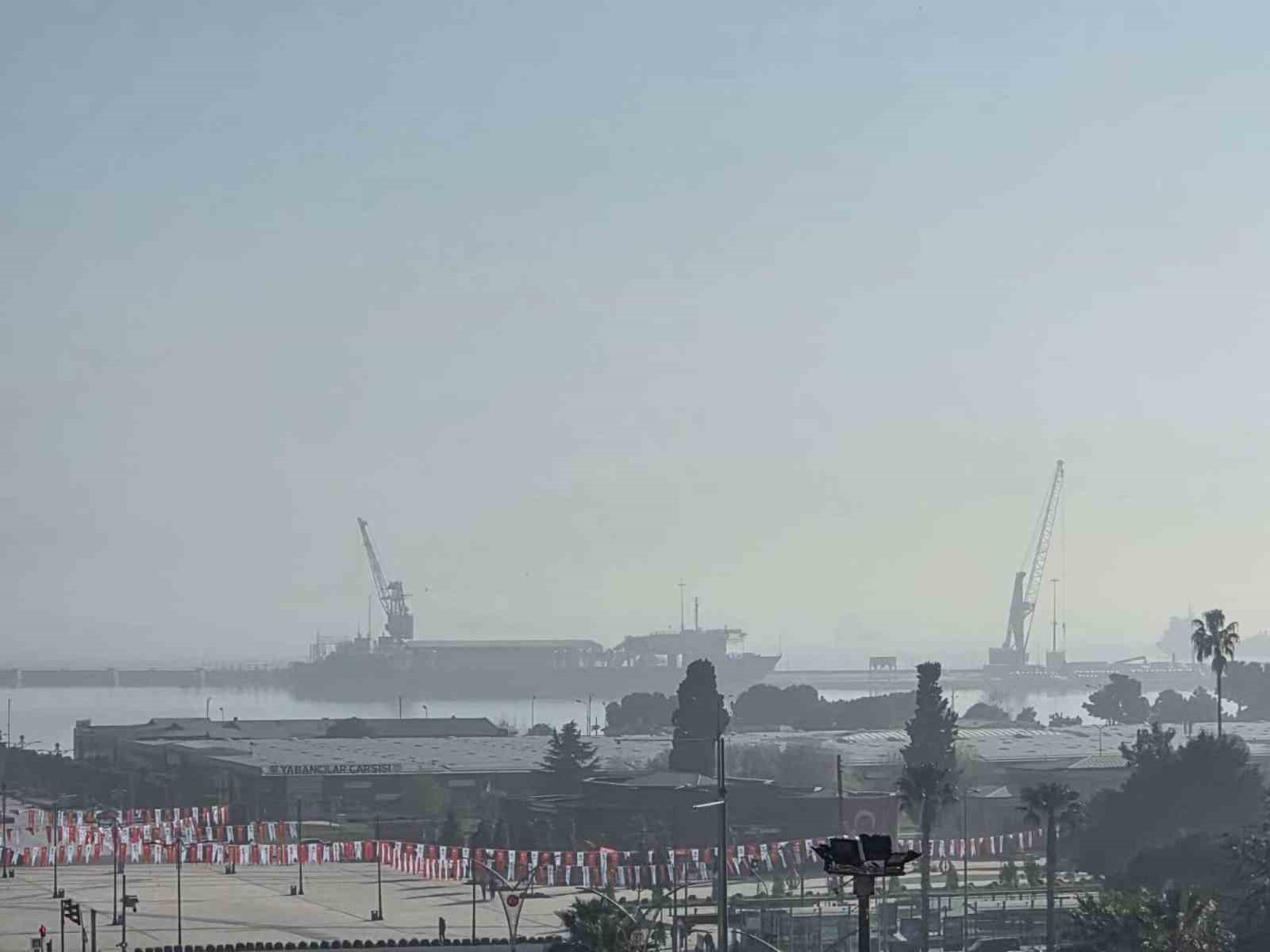 Samsun’da pus ve sis