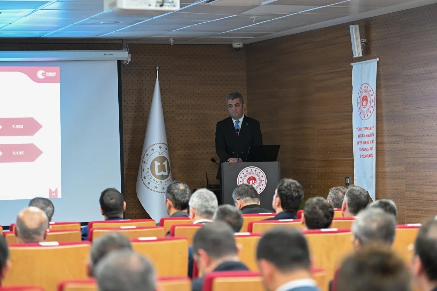 Vali Baruş’a eğitim brifingi