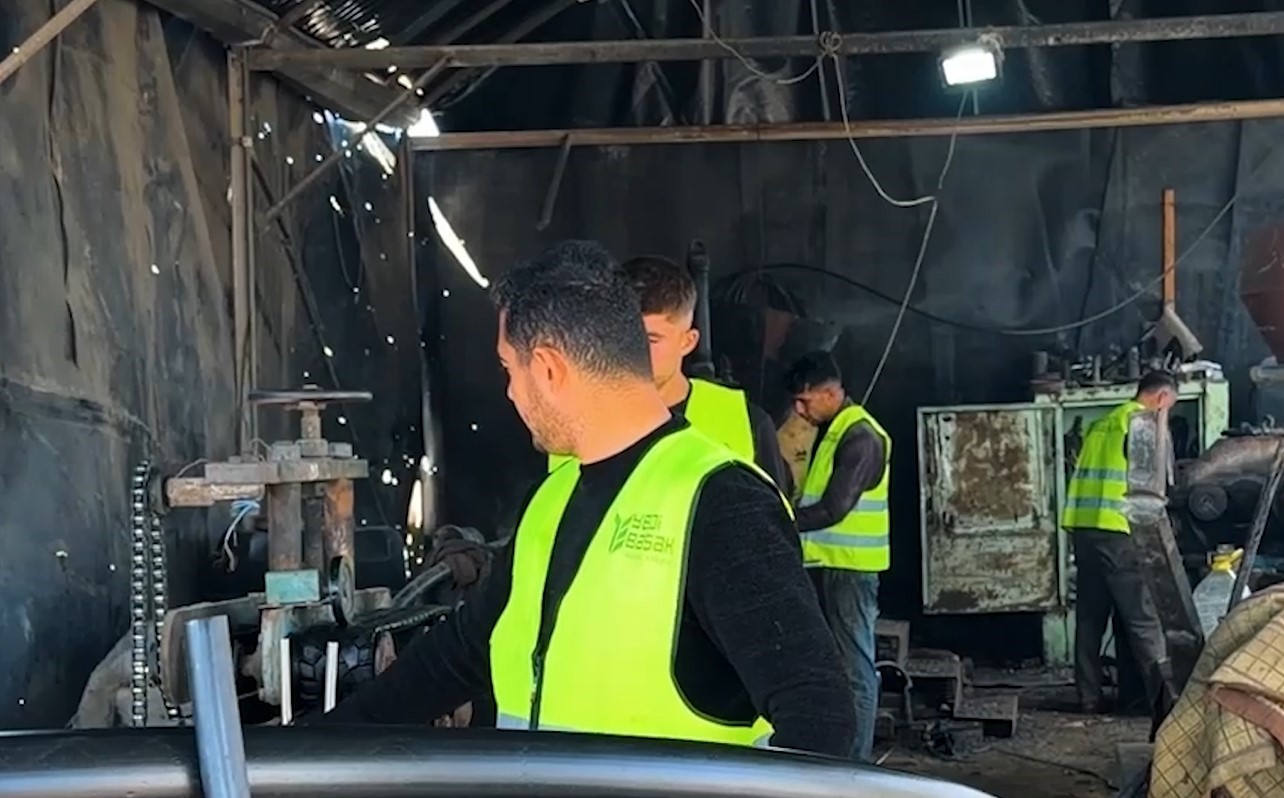 Yedi Başak’tan Gazze’de su altyapısına kalıcı çözüm: Binlerce aileye ulaşan su kaynağı