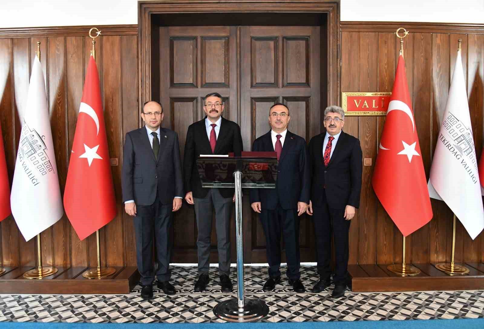 İçişleri Bakan Yardımcısı Çelik, Tekirdağ’da temaslarda bulundu