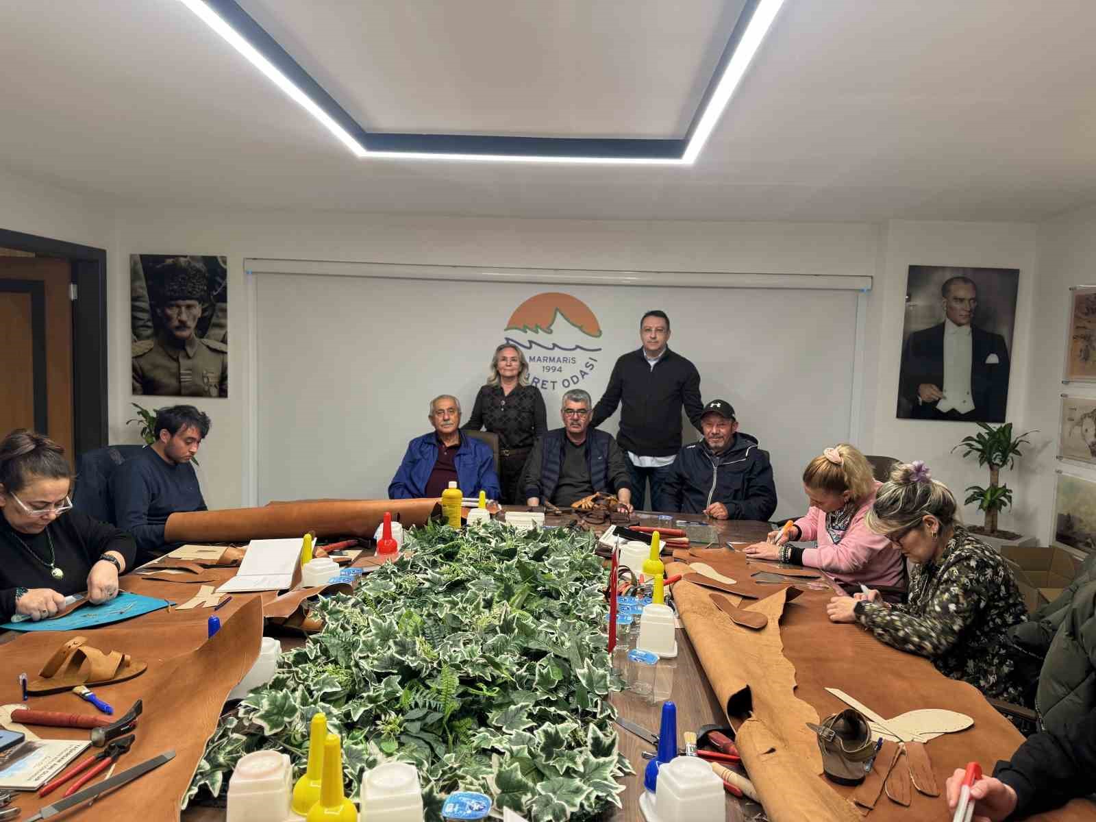 Marmaris’in köklü zanaatı yeniden hayat buluyor