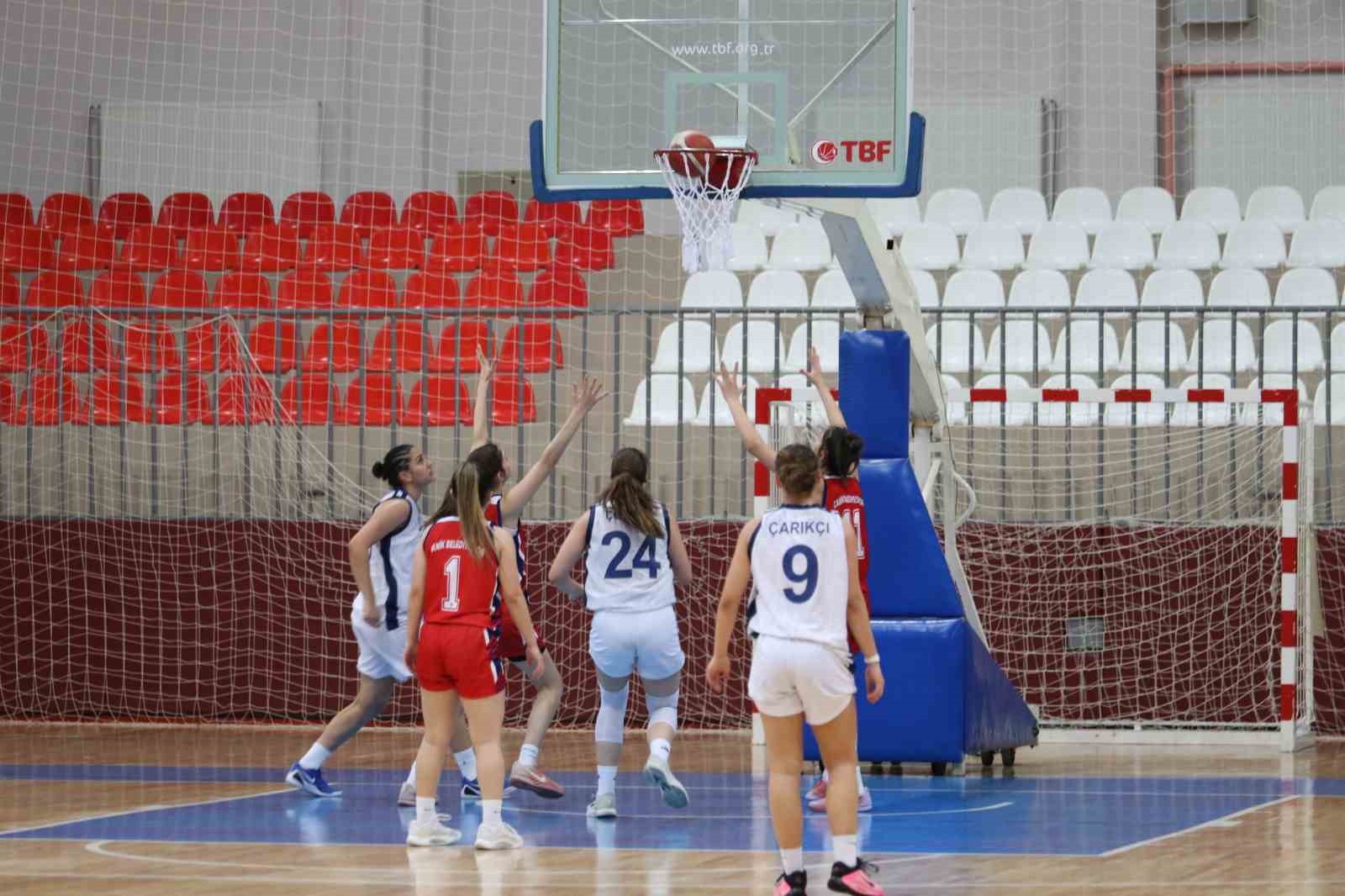 U18 Kızlar Basketbol Anadolu Şampiyonası Beyaz Grup Uşak’ta tamamlandı