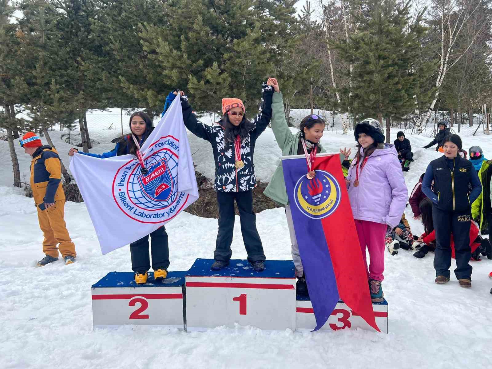 Okul Sporları Snowboard T&uuml;rkiye Birinciliği&rsquo;nde k&uuml;rs&uuml;ye Kayseri ambargosu
