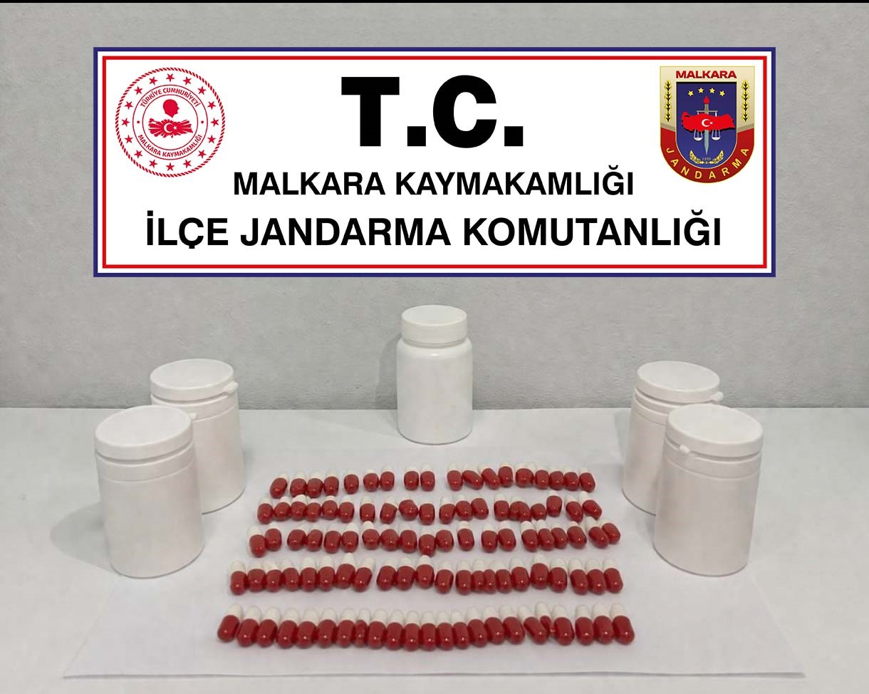 Malkara’da uyuşturucu operasyonu: 97 hap ele geçirildi