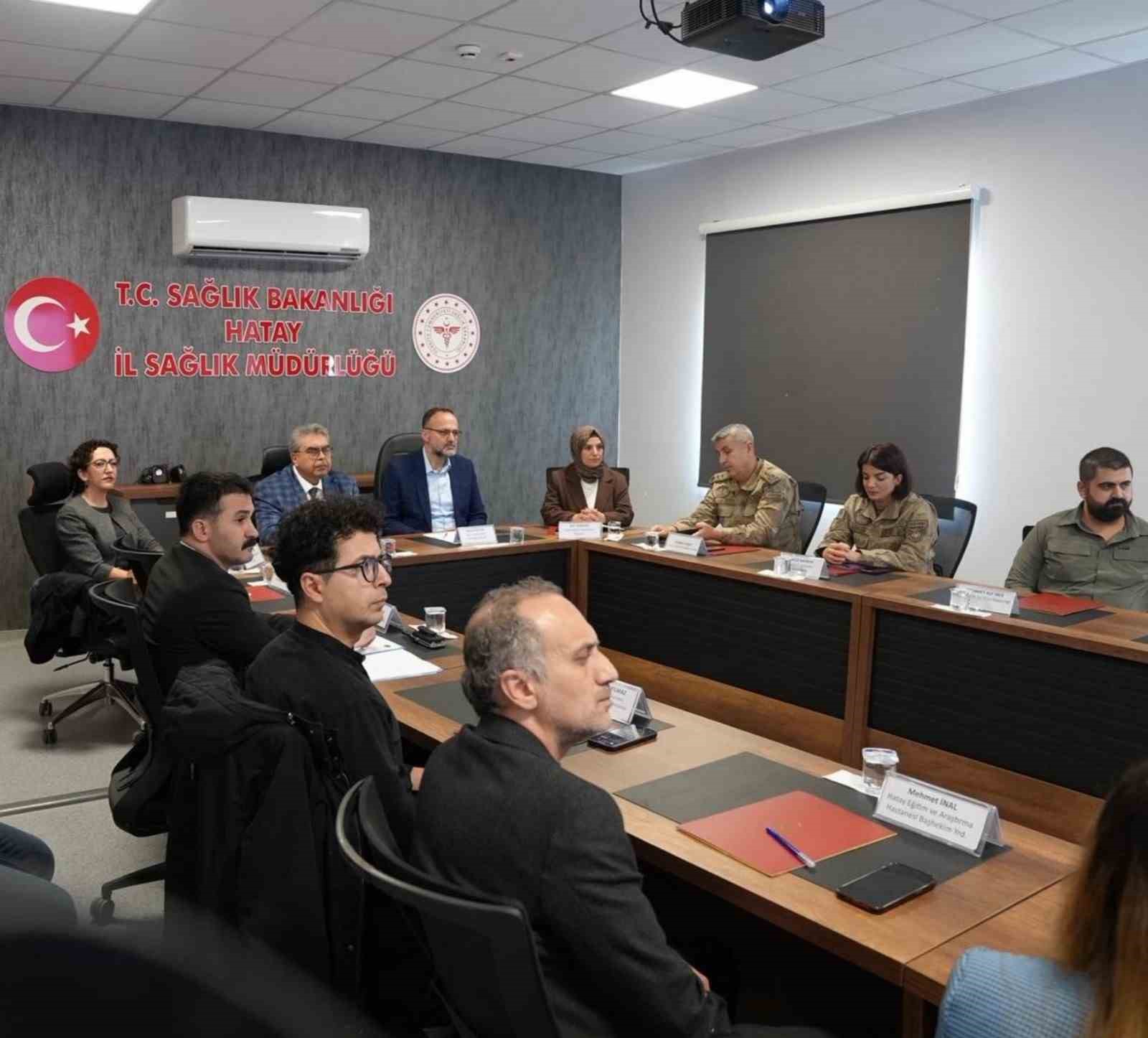 Hatay&rsquo;da &ccedil;ocuk izlem merkezi il koordinasyon kurulu toplantısı d&uuml;zenlendi
