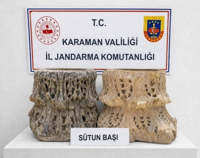 Karaman’da tarihi eser ele geçirildi: 15 tutuklama