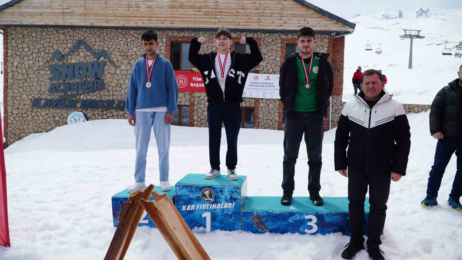 Erciyes, Geleneksel Kızak T&uuml;rkiye Şampiyonası&rsquo;na ev sahipliği yaptı
