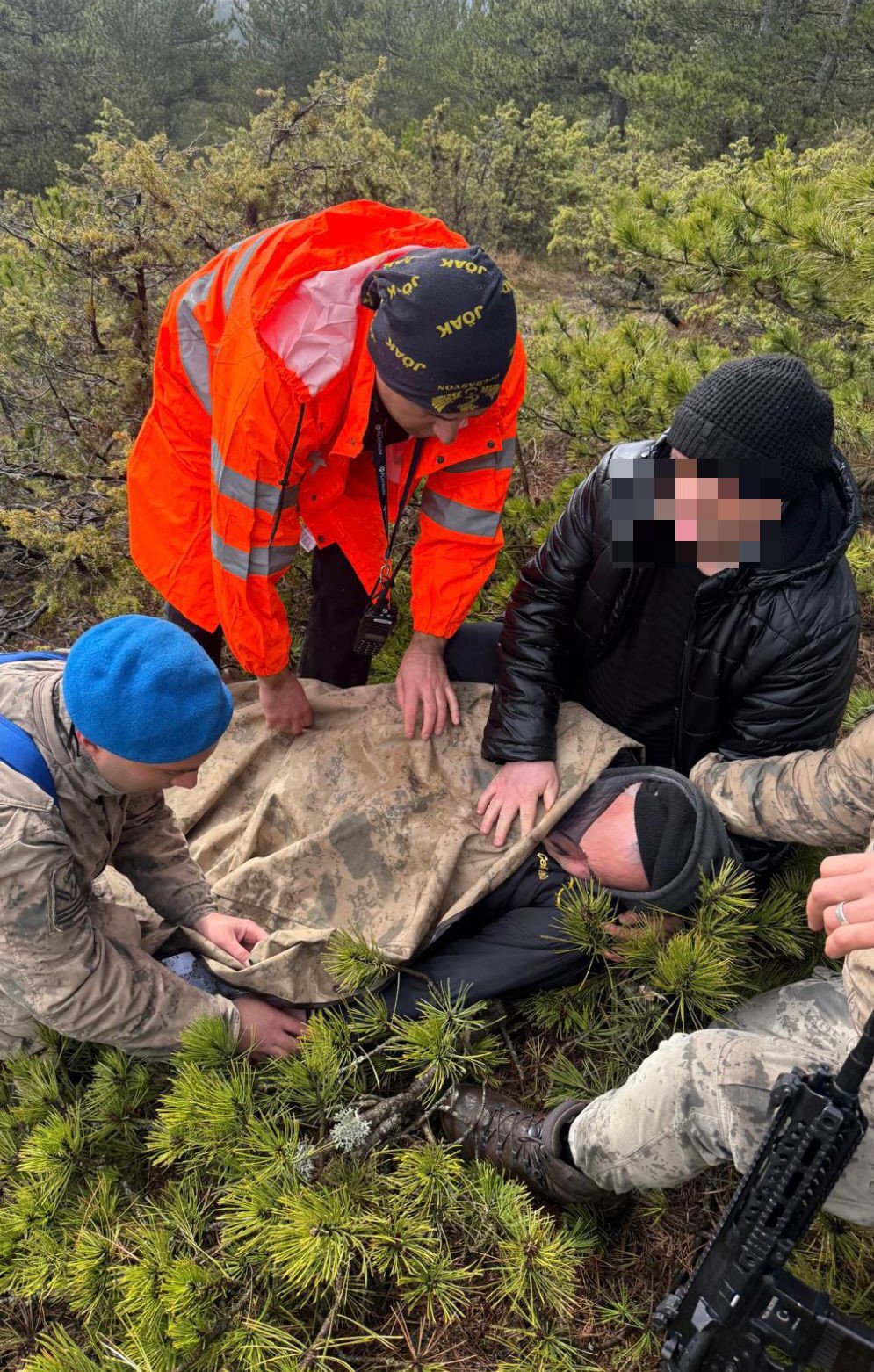 Bolu&rsquo;da ava giden ve kaybolan vatandaş, 27 saat sonra baygın halde bulundu
