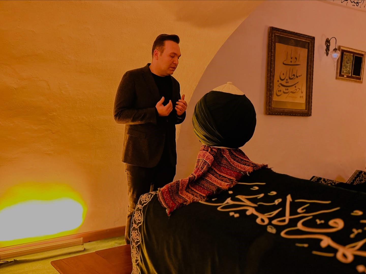 Bilecik’te Şeyh Edebali Türbesi’ne anlamlı ziyaret