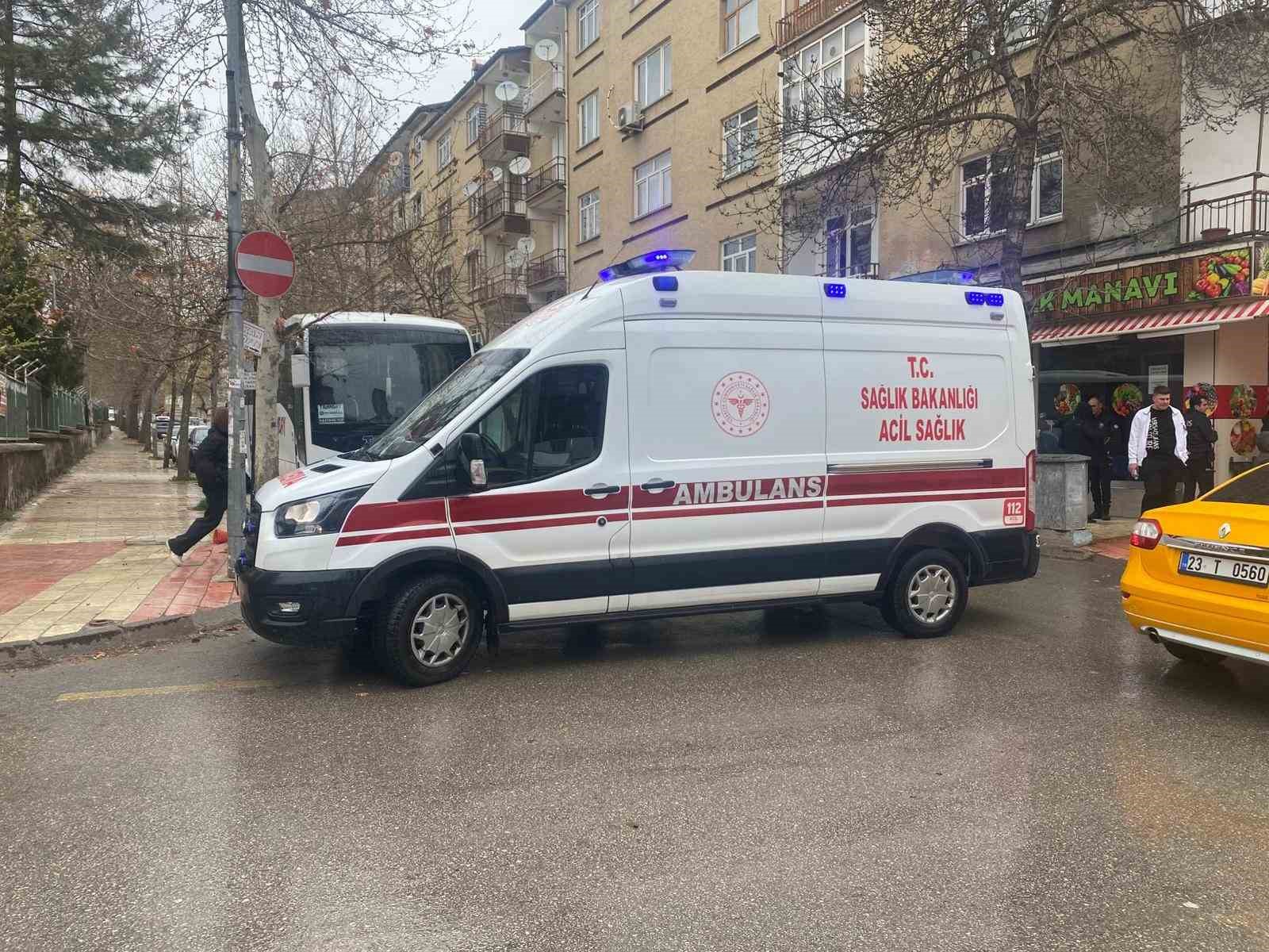 Elazığ’da trafik kazası: 2 yaralı