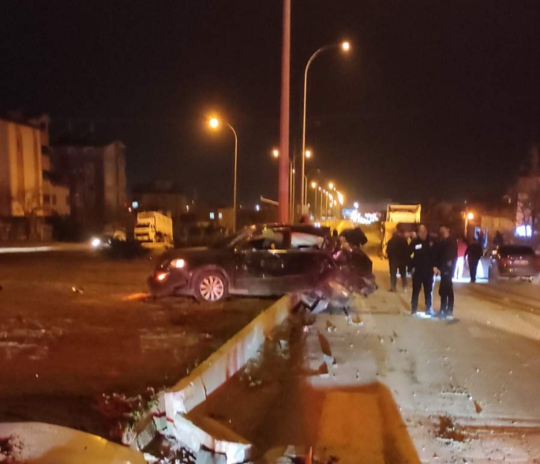 Karapınar’da tır ile otomobil çarpıştı: 2 yaralı