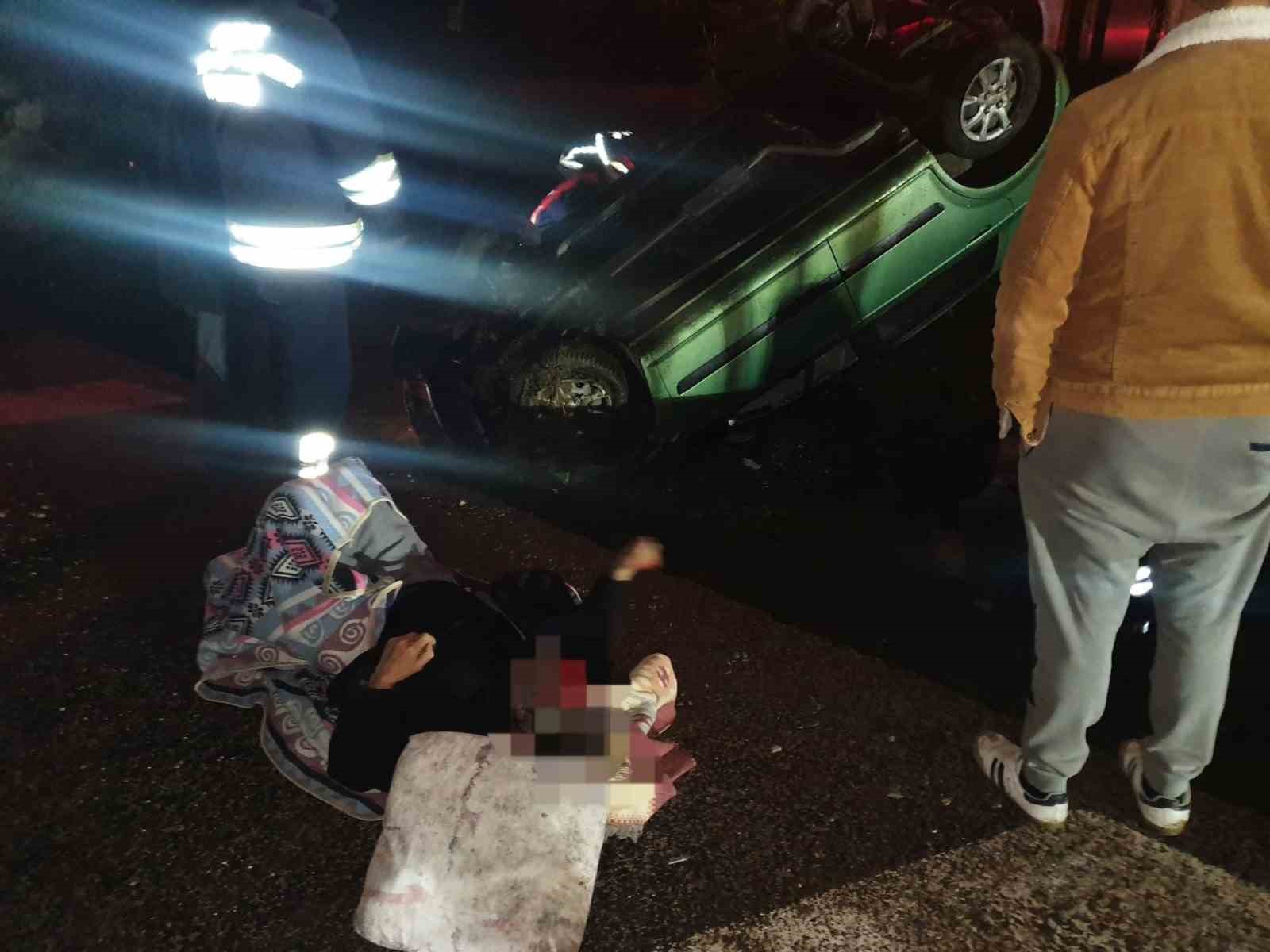 Yozgat’ta meydana gelen kazada 2 kişi yaralandı