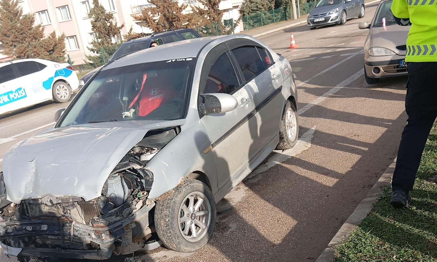 Samsun’da kazaya karışan ehliyetsiz ve alkollü sürücüye 225 bin lira ceza