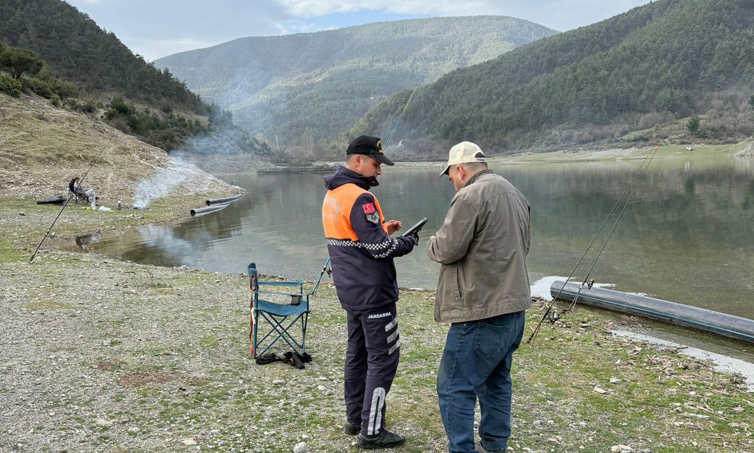 Samsun’da kurallara uymayan amatör balıkçılara ceza