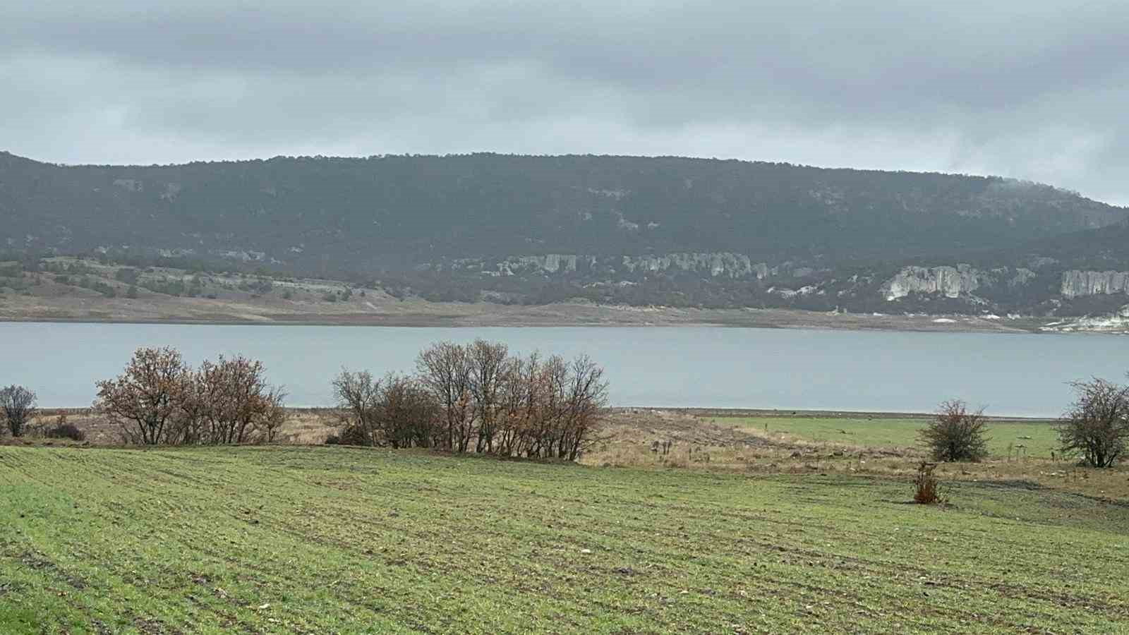Porsuk Barajı kış yağışlarıyla canlandı

