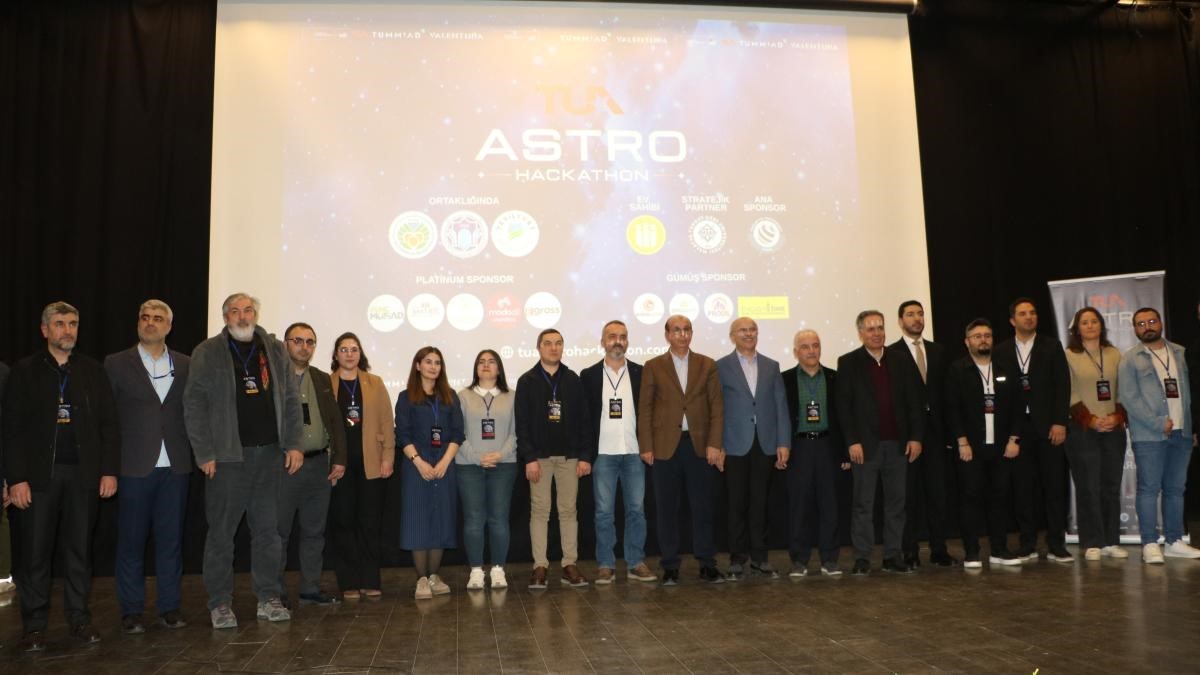 "TUA Astro Hackathon" maratonunun kazananları belli oldu