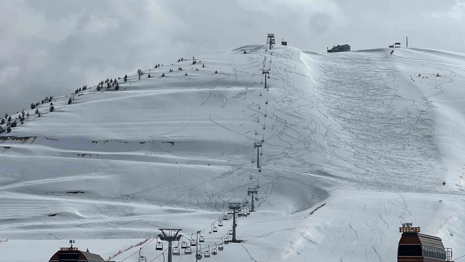 Kahramanmaraş&rsquo;ın y&uuml;ksek kesimleri beyaza b&uuml;r&uuml;nd&uuml;
