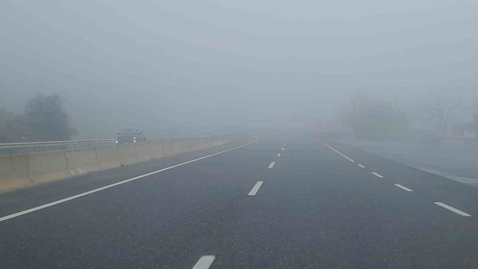 Yatağan-Çine arasında yoğun sis