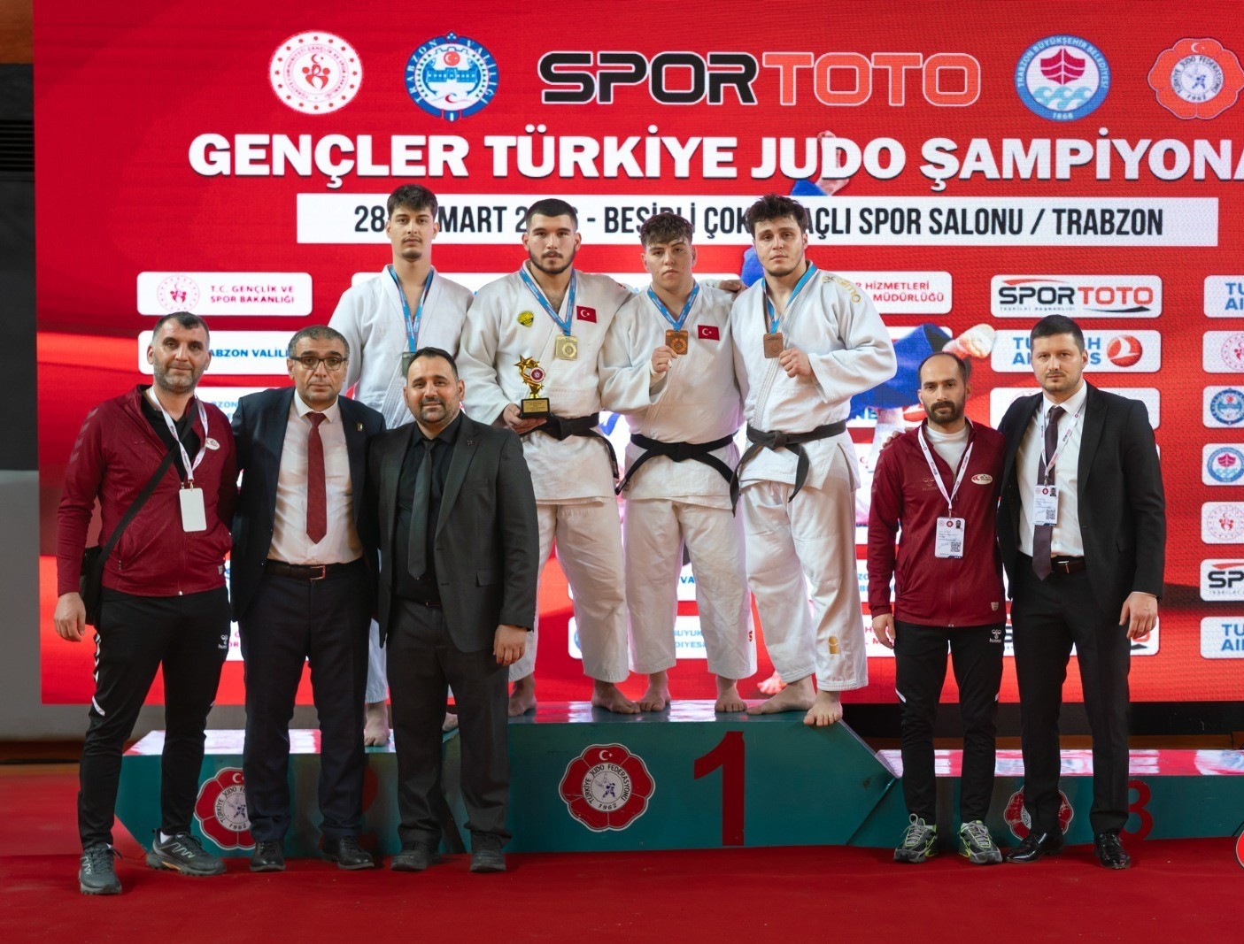 Judonun kalbi haftasonu Trabzon’da attı