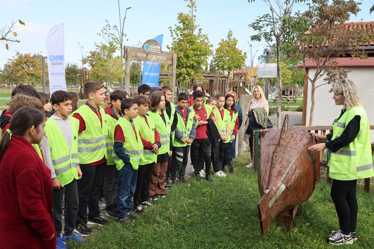 Canik&rsquo;te doğaya yatırım: Sıfır Atık K&ouml;y&uuml;&rsquo;nde 30 bin &ouml;ğrenciye eğitim
