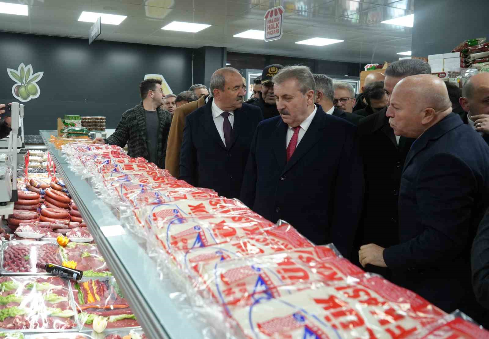 Erzurum&rsquo;da halk pazarlarının 14. şubesi a&ccedil;ıldı
