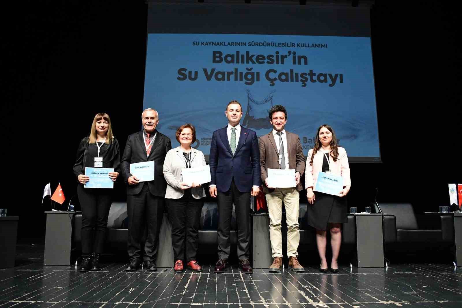 Balıkesir&rsquo;de suyun geleceği masaya yatırıldı
