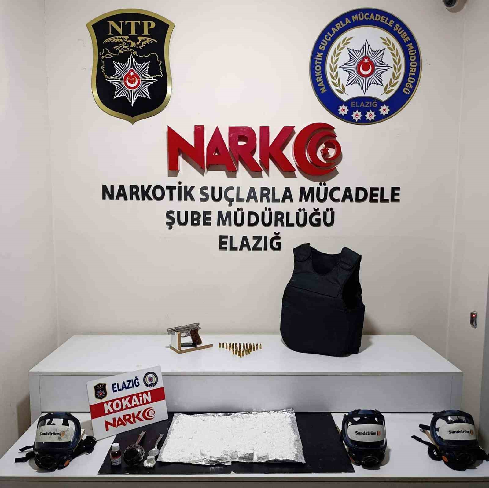Elazığ’da uyuşturucuyla mücadele: 1 tutuklama