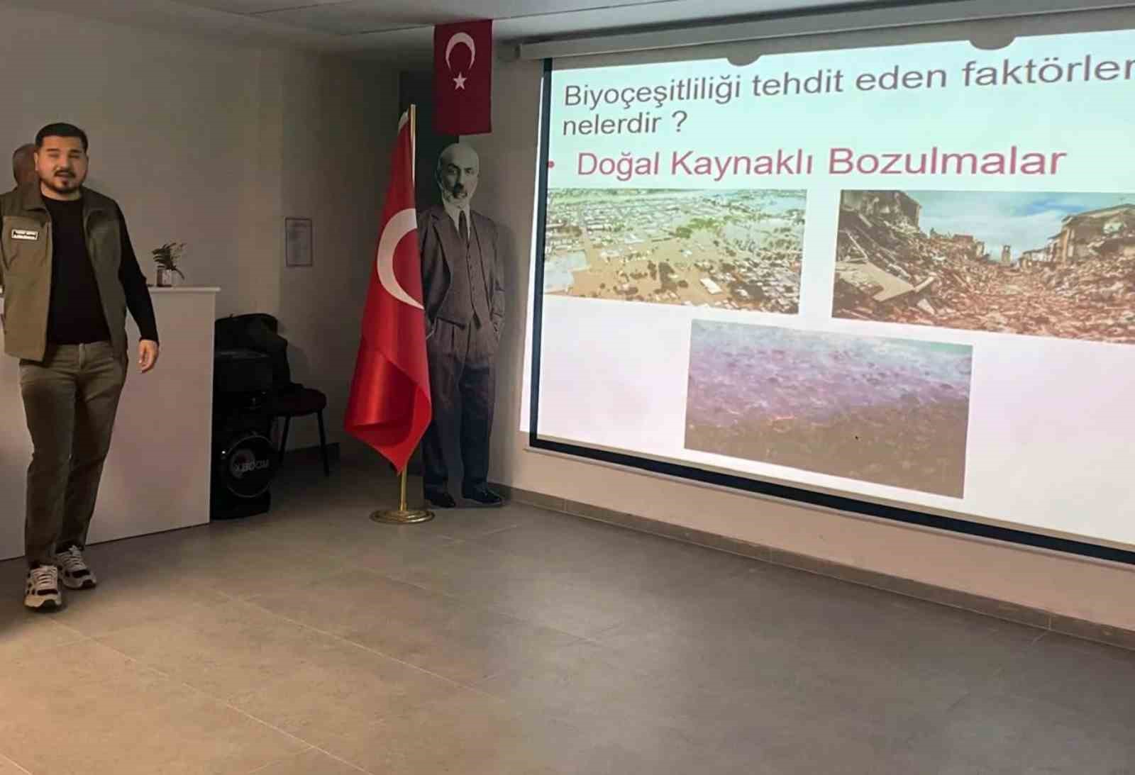&Ouml;ğrencilere doğa bilinci aşılanıyor
