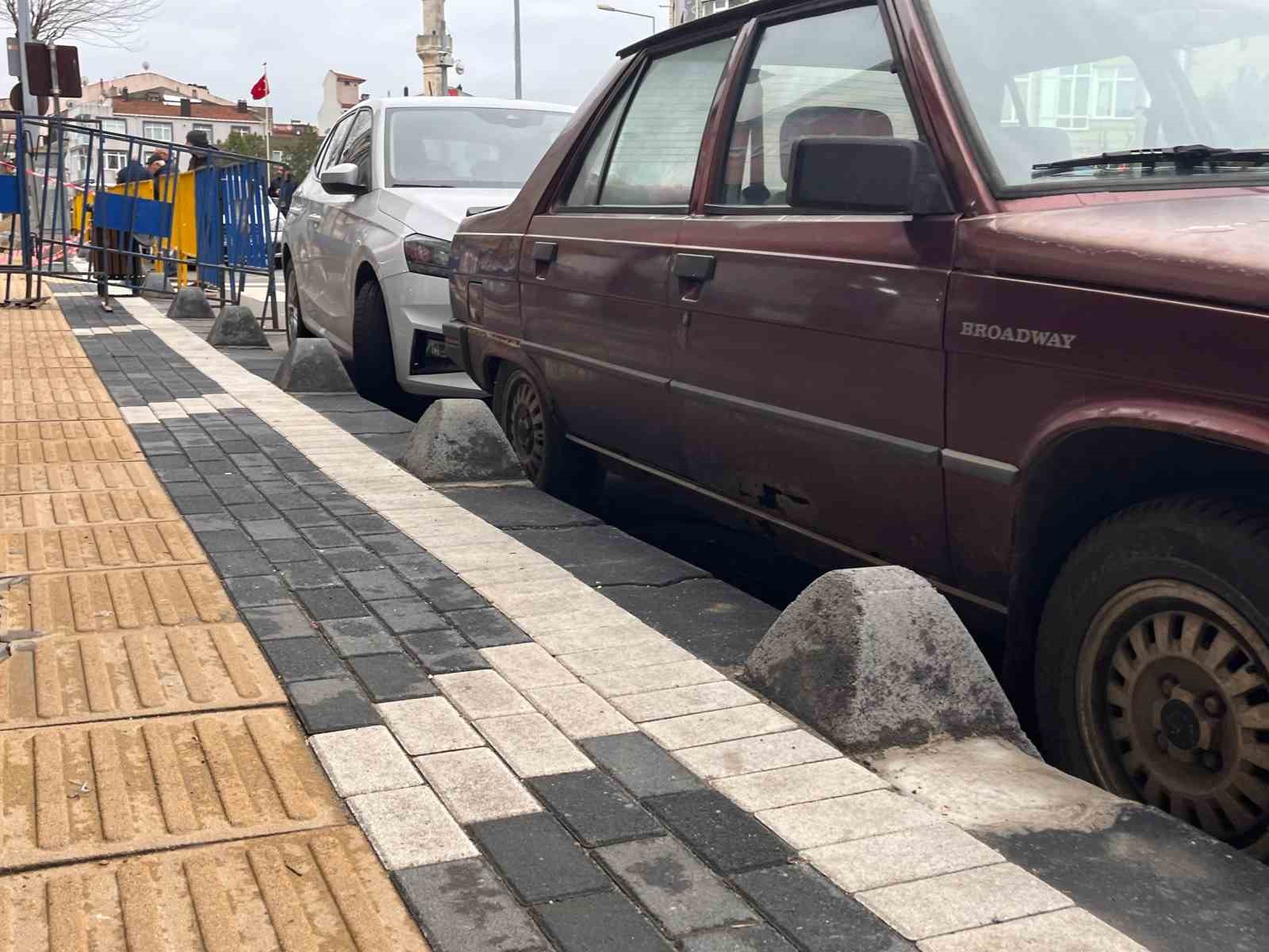 Hayrabolu&rsquo;da beton dubaya takılan vatandaşın zor anları kamerada
