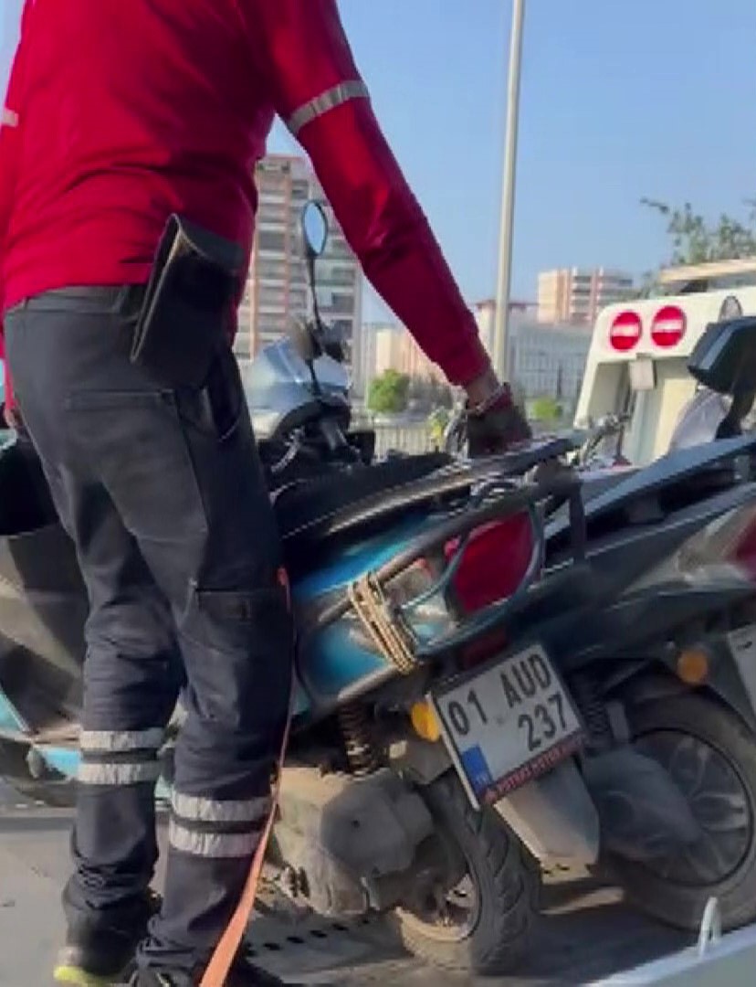 25 bin liralık motosiklete 220 bin lira ceza