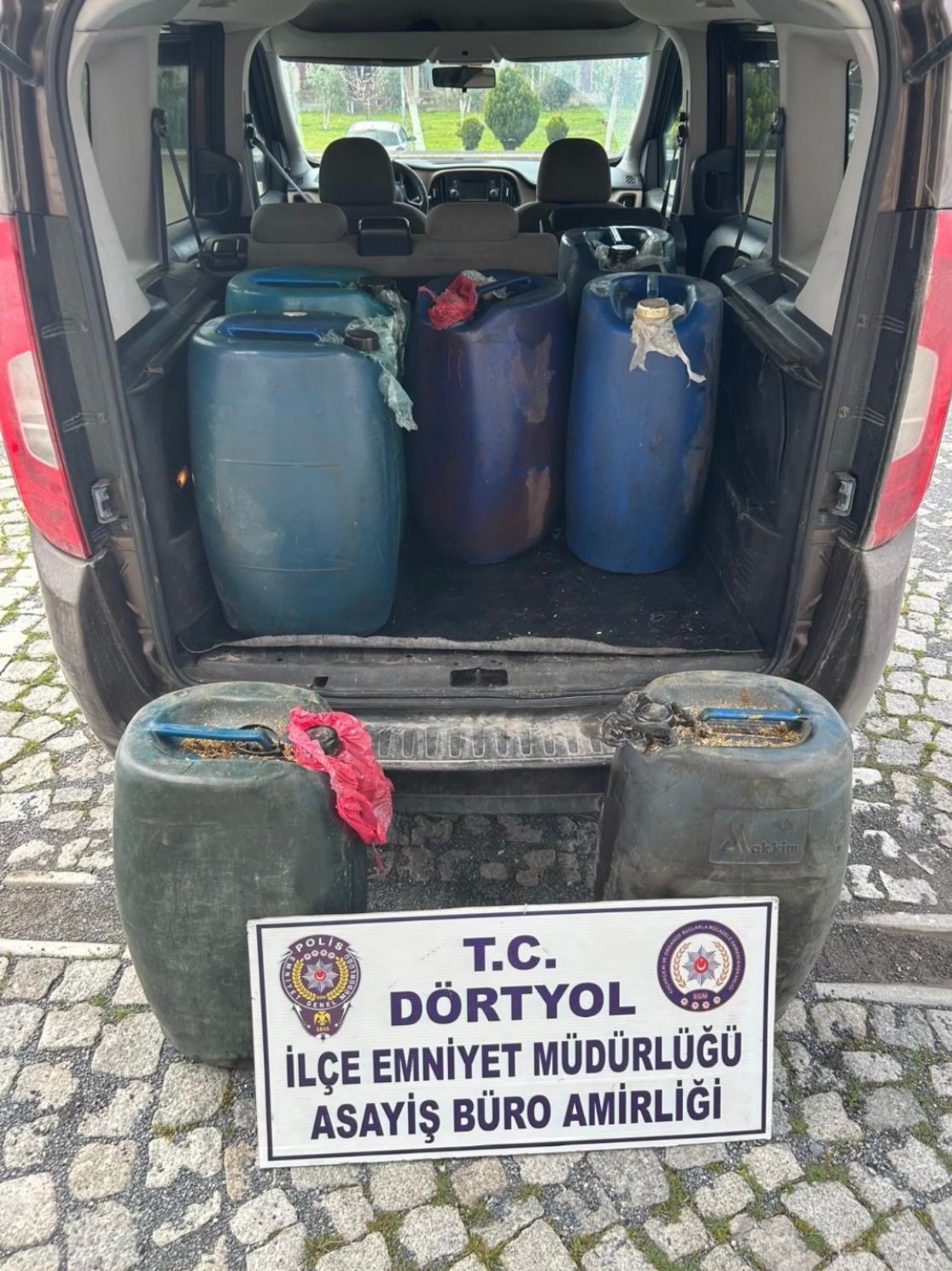 Dörtyol’da tırlardan mazot çalan şüpheli yakalandı