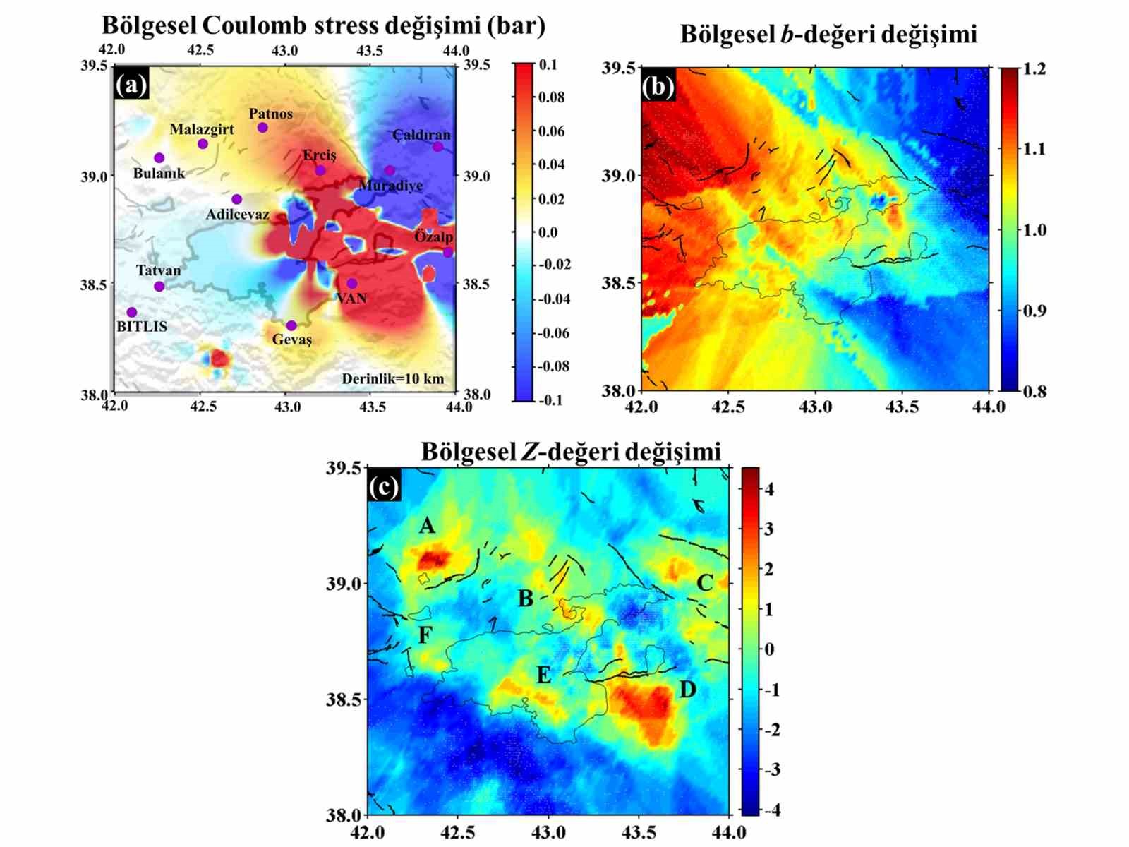 Van G&ouml;l&uuml; Havzası&rsquo;nın sismik risk haritası &ccedil;ıkarıldı
