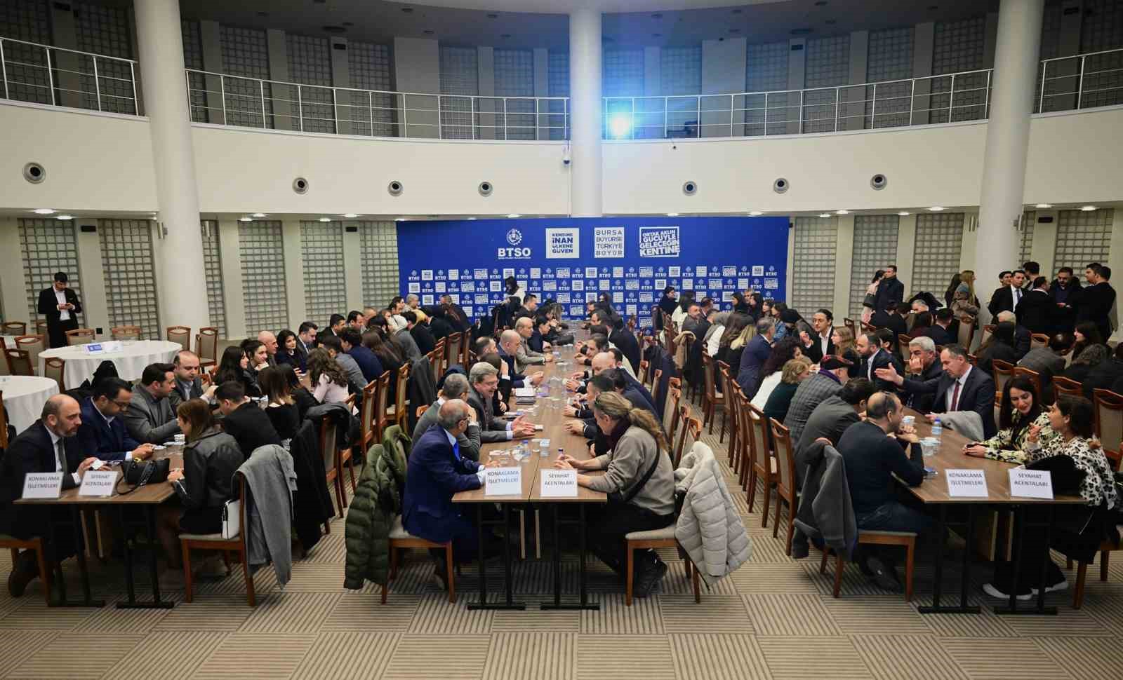 Turizm sekt&ouml;r&uuml; temsilcileri iş birliği masasında buluştu
