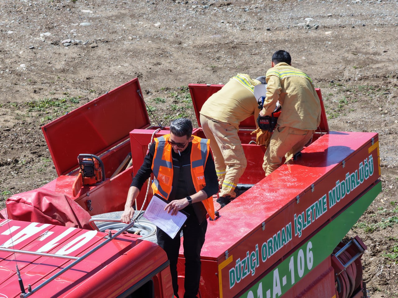 Ateş savaş&ccedil;ılarının TOY&rsquo;u nefes kesti
