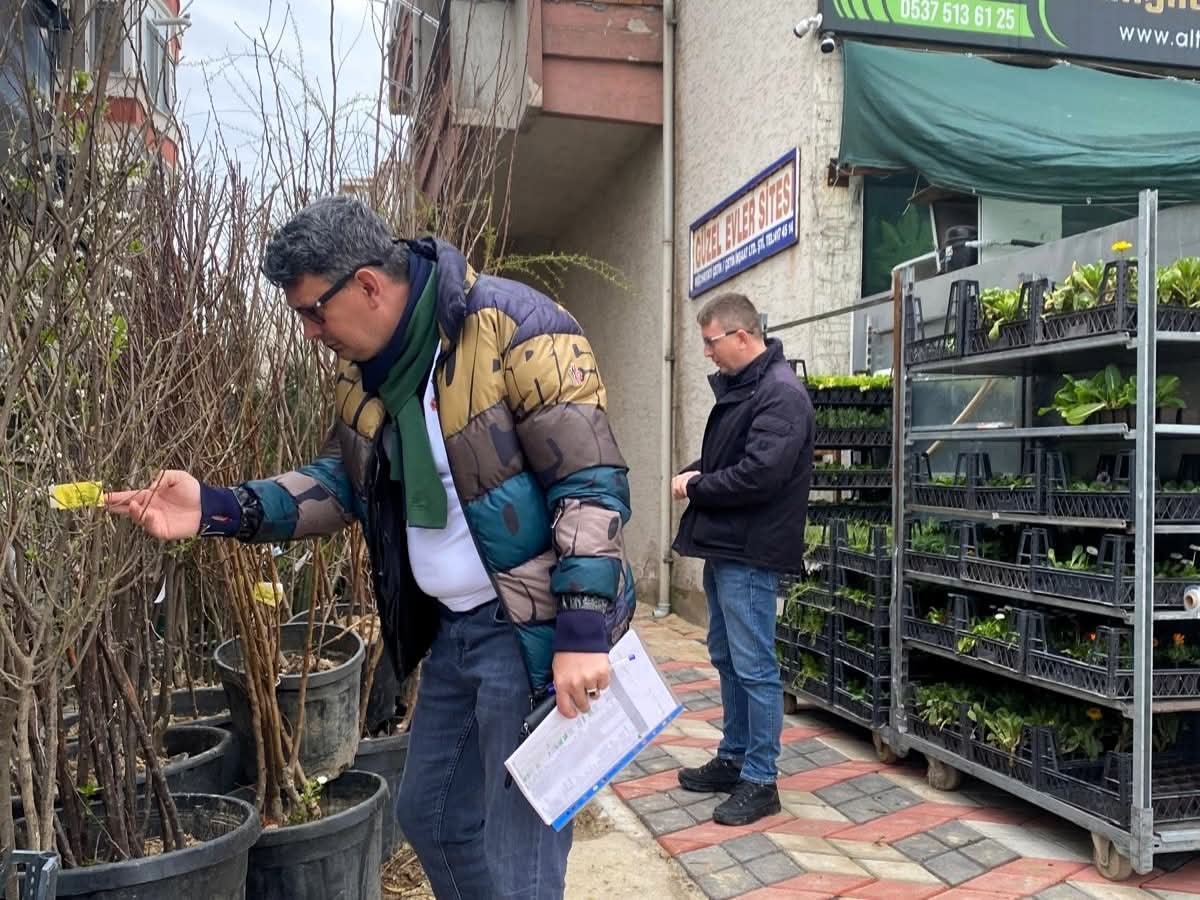 L&uuml;leburgaz&rsquo;da fidan satış noktalarına denetim
