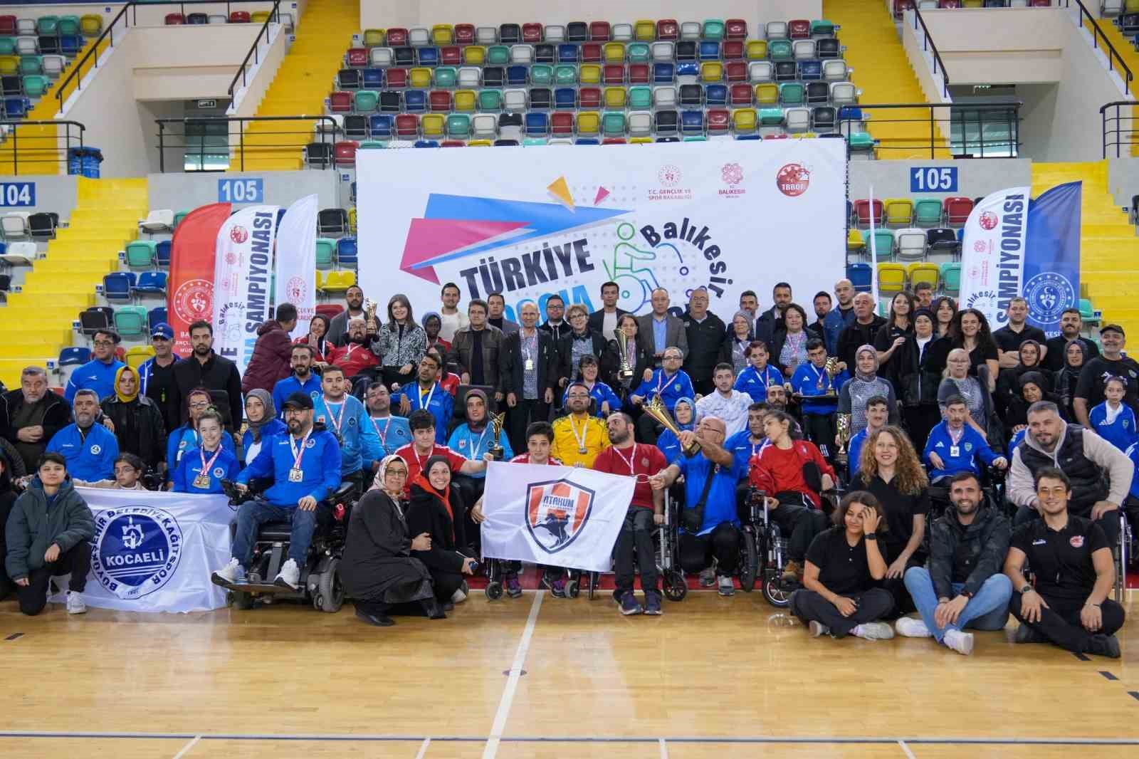 Bağcılar Boccia takımı, Türkiye şampiyonu oldu