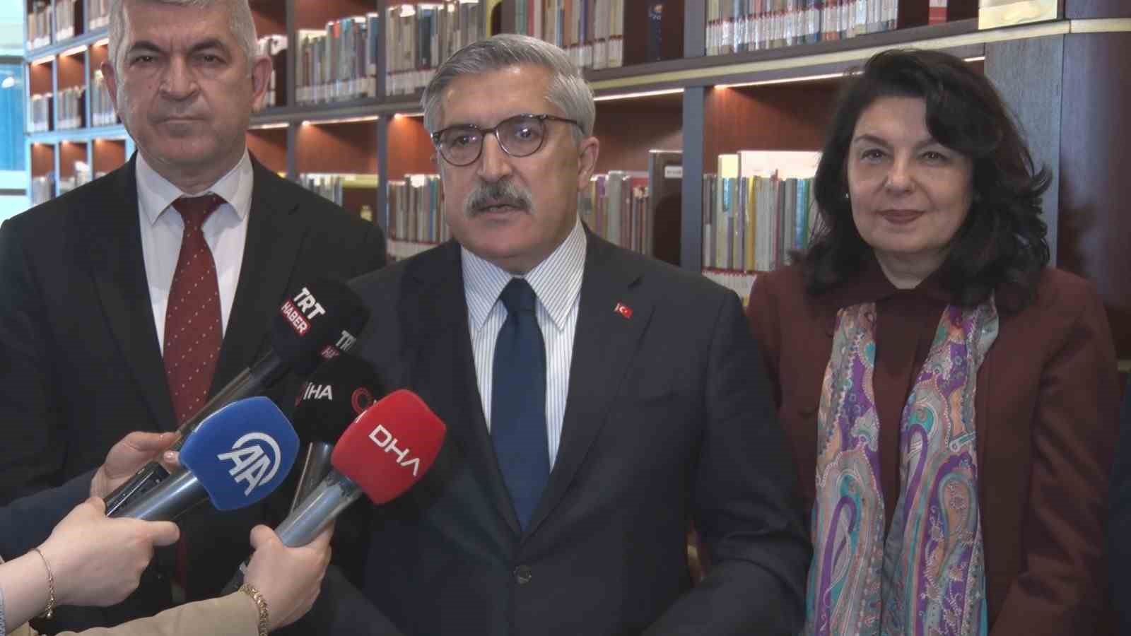 AK Parti Genel Başkan Yardımcısı Yayman: "K&uuml;t&uuml;phaneler bir hayat merkezi haline geldi"
