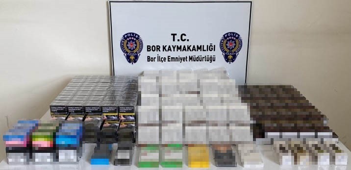 Niğde’de kaçak tütün operasyonu: 1 gözaltı