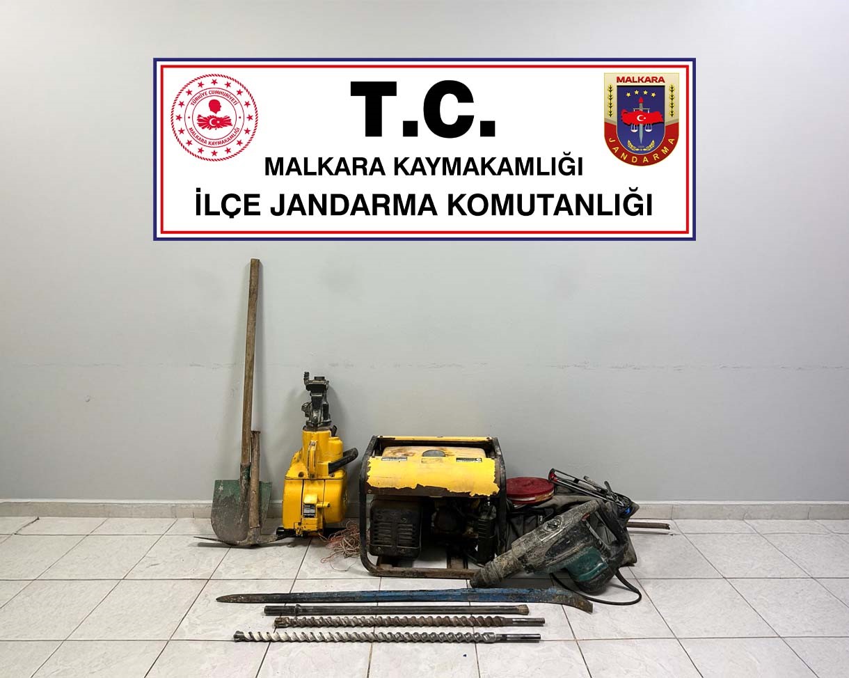 Tekirdağ’da kaçak kazıya suçüstü: 3 şüpheli yakalandı