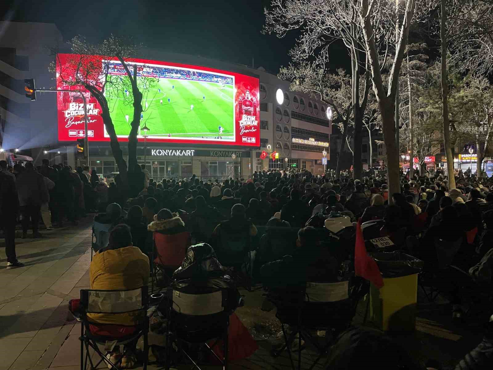 Konya’da Dünya Kupası sevinci