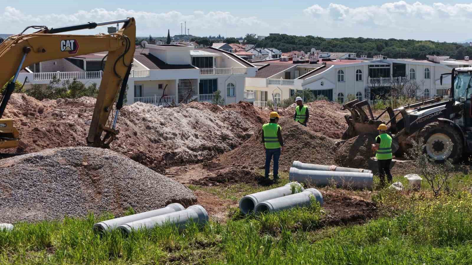 Aydın Büyükşehir’den Didim’de altyapı yatırımı