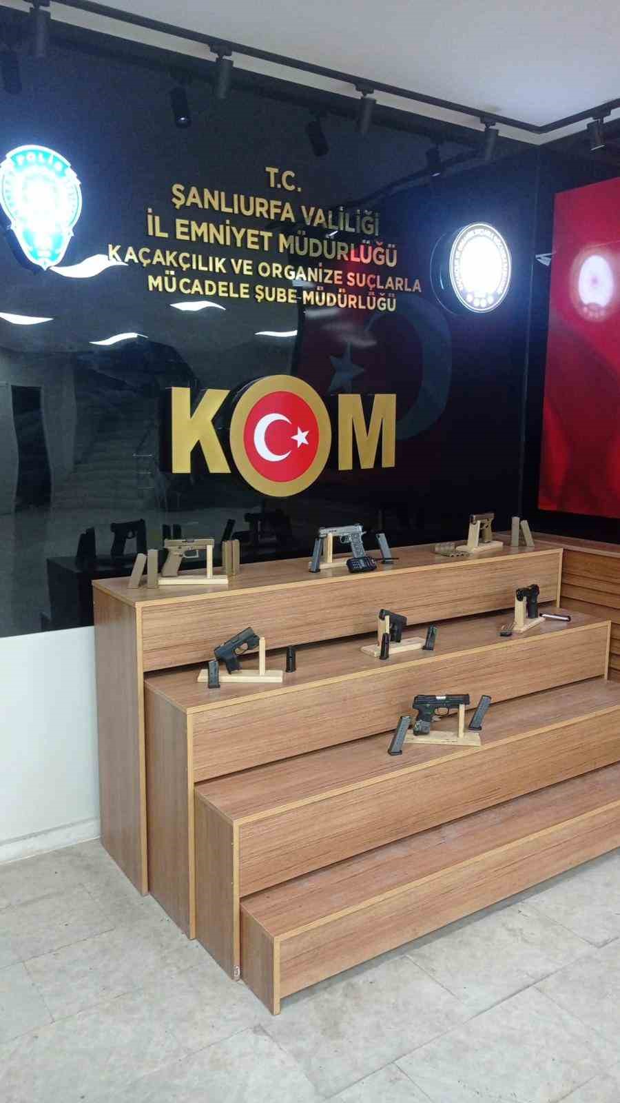 Şanlıurfa&rsquo;da silah ka&ccedil;ak&ccedil;ılığı operasyonunda 2 tutuklama

