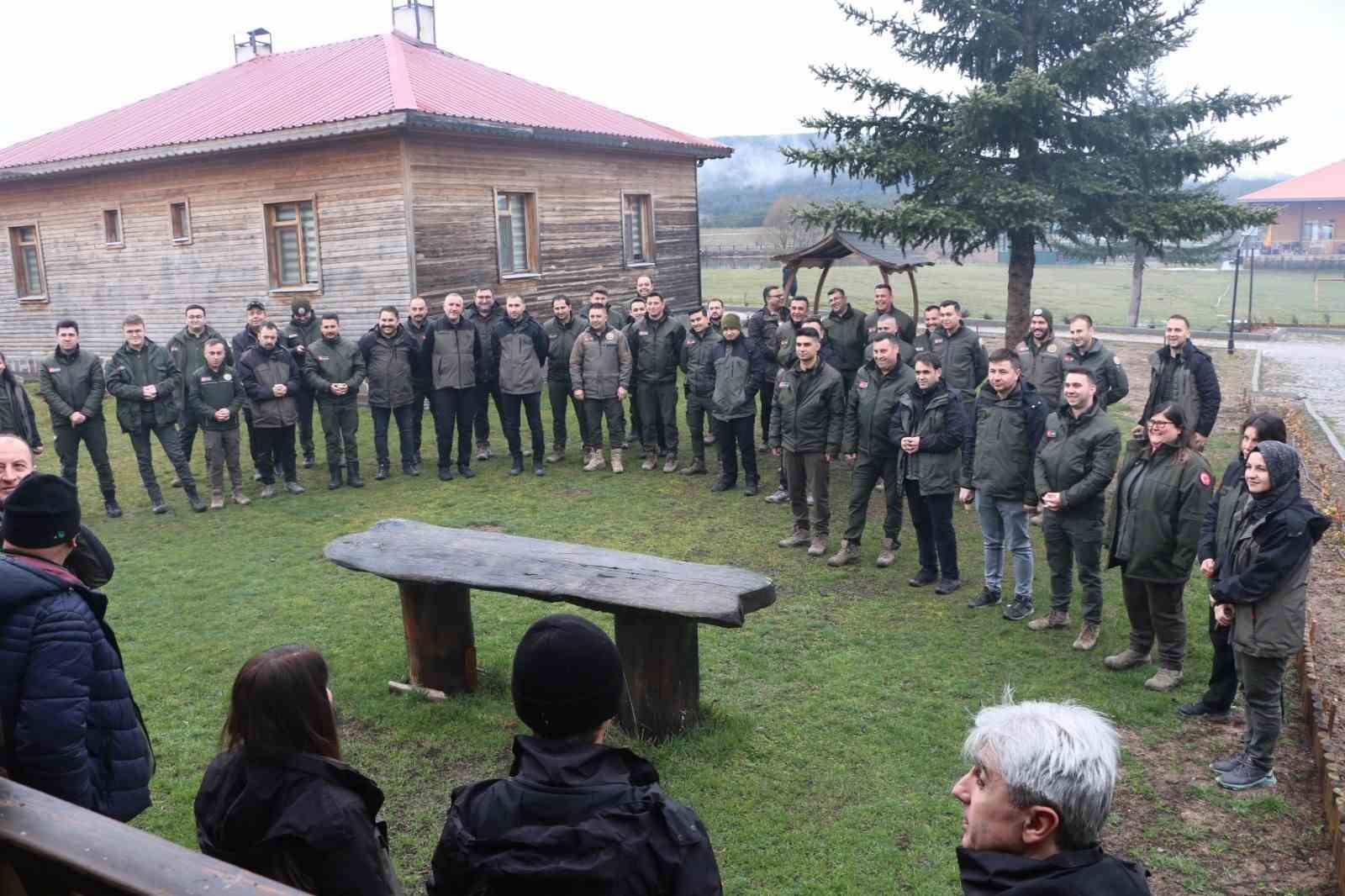 Yarışmada ter döktüler