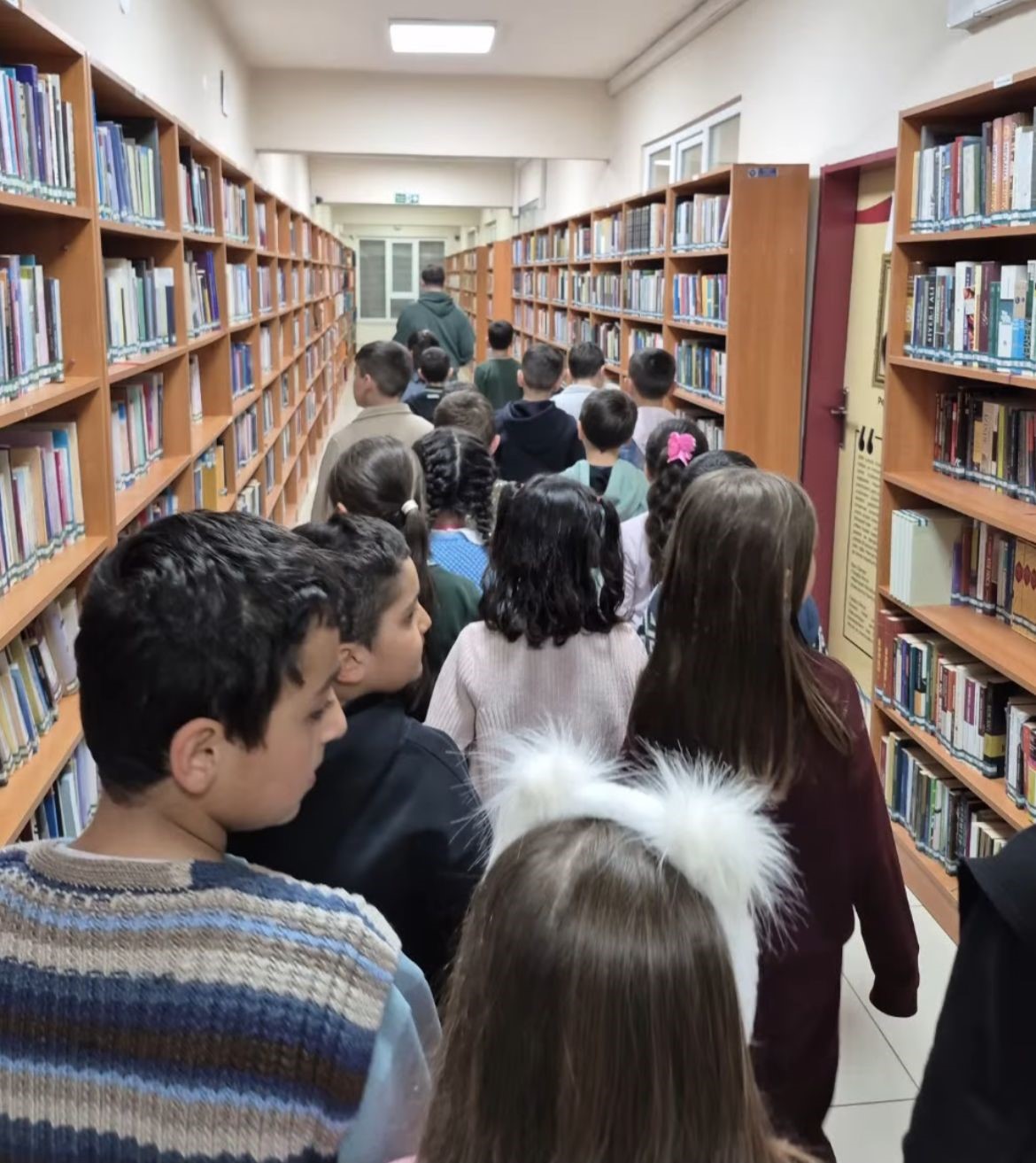 Bayburt&rsquo;ta &ouml;ğrenciler K&uuml;t&uuml;phaneler Haftası&rsquo;nda kitapla buluştu
