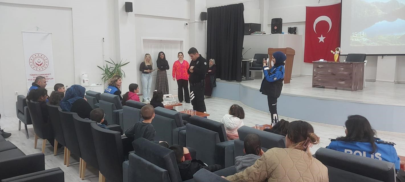 Elazığ’da çocuklara yönelik bilinçlendirme faaliyeti