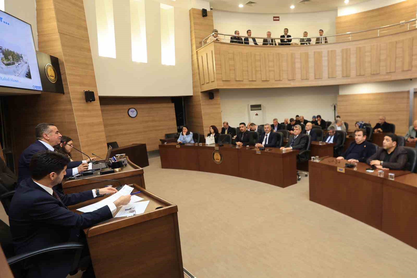 Şahinbey Belediyesi Nisan Ayı Meclis Toplantısı yapıldı
