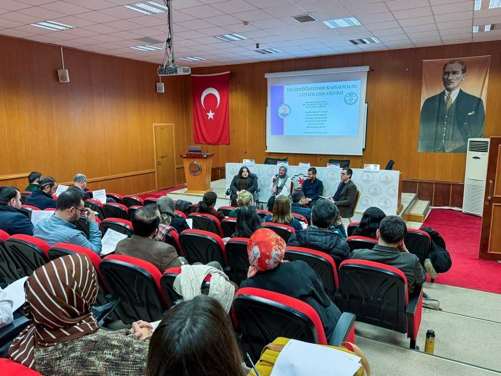 OM&Uuml;&rsquo;de akademisyenlere &rsquo;Kapsayıcılık Eğitimi&rsquo;
