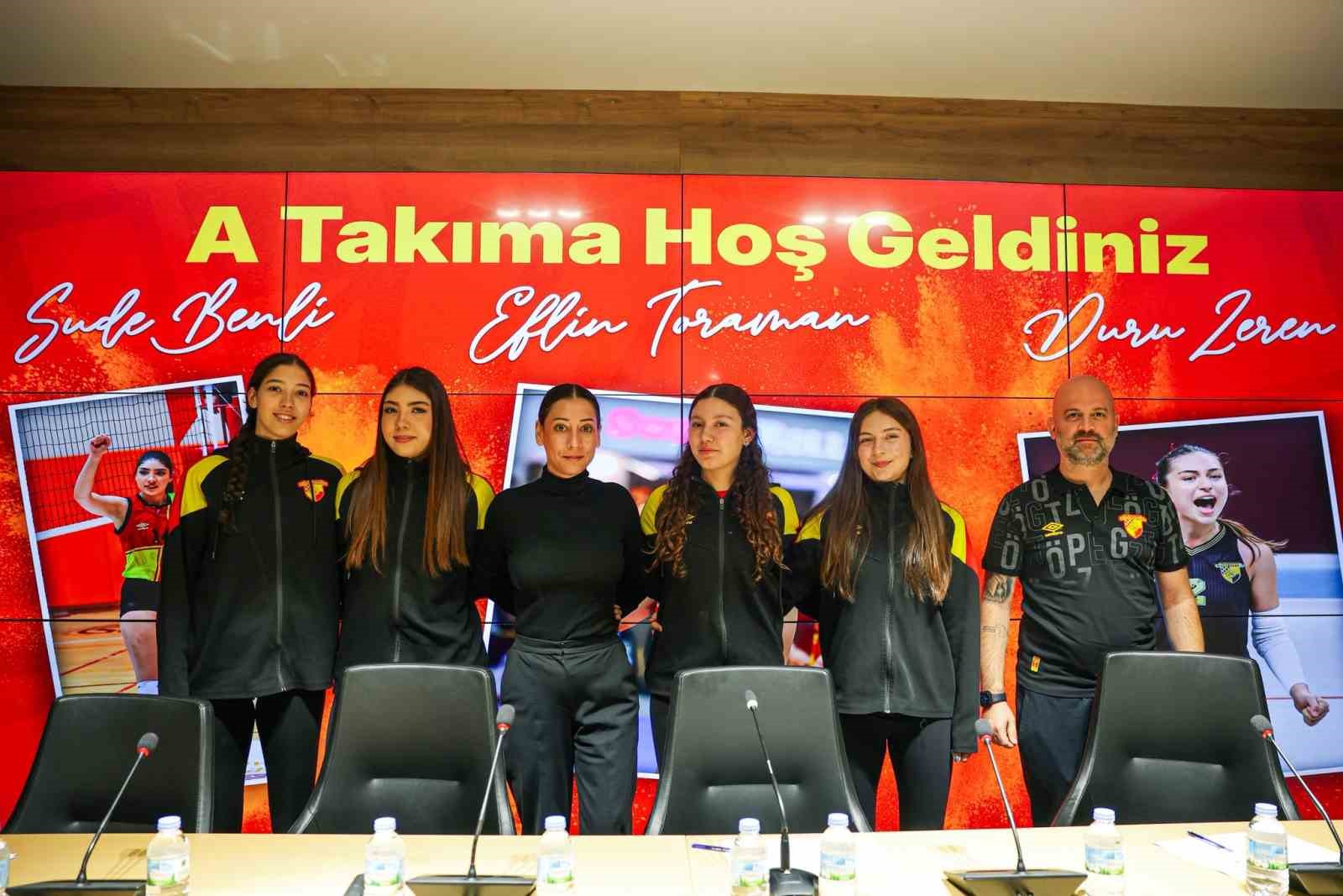 Göztepe Voleybol, altyapıdan 3 takviye yaptı